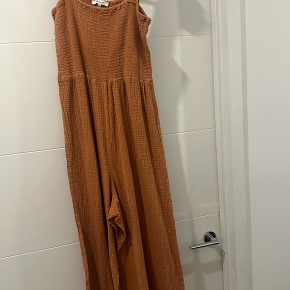 Madewell Pants - Madewell Terracotta Textured Top